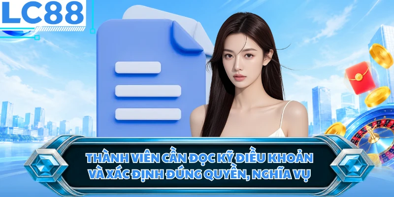 Thành viên cần đọc kỹ điều khoản và xác định đúng quyền, nghĩa vụ